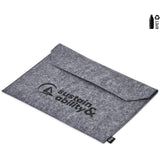 Okiyo Shorui Recycled PET Felt Document Bag GREY