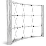 Legend Curved Banner Wall with Wings 2.85m x 2.25m