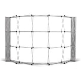 Legend Curved Banner Wall with Wings 3.5m x 2.25m