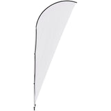 Legend 2M Sublimated Sharkfin Double-Sided Flying Banner - 1 complete unit