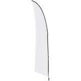 Legend 3M Sublimated Arcfin Double-Sided Flying Banner - 1 complete unit