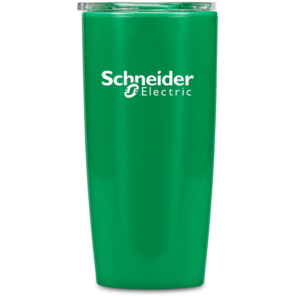 Altitude Daytona Plastic 2-in-1 Double-Wall Tumbler & Straw - 600ml GREEN