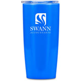 Altitude Daytona Plastic 2-in-1 Double-Wall Tumbler & Straw - 600ml OCEAN BLUE