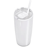 Altitude Daytona Plastic 2-in-1 Double-Wall Tumbler & Straw - 600ml