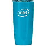 Altitude Daytona Plastic 2-in-1 Double-Wall Tumbler & Straw - 600ml TURQUOISE