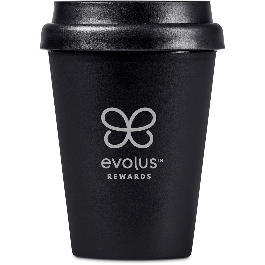 Altitude Perk Recycled Plastic Double-Wall Tumbler – 300ml BLACK
