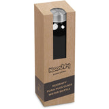 Kooshty Pura Plus Glass Water Bottle – 750ml - Black
