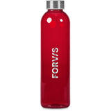 Kooshty Pura Plus Glass Water Bottle – 750ml - Black RED