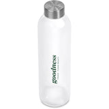Kooshty Pura Plus Glass Water Bottle – 750ml - Black