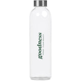 Kooshty Pura Plus Glass Water Bottle – 750ml - Black TRANSPARENT
