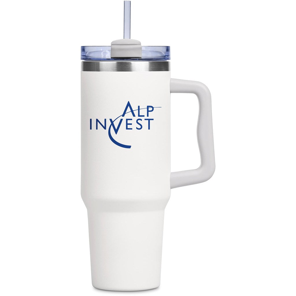 Kooshty Big Kahuna Stainless Steel Vacuum Mug – 1.2 Litre OFF WHITE