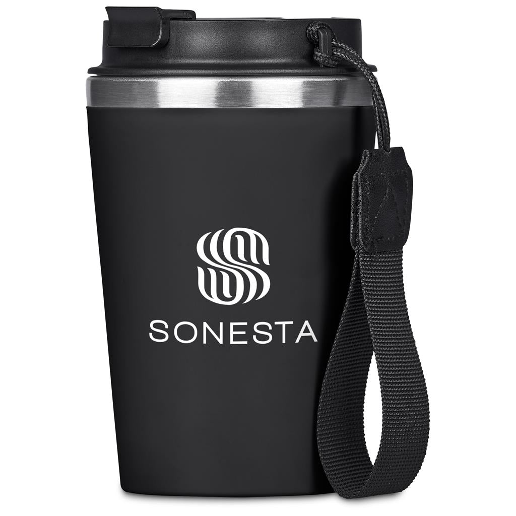 Kooshty Luca Stainless Steel & Plastic Double-Wall Tumbler – 350ml Default Title BLACK