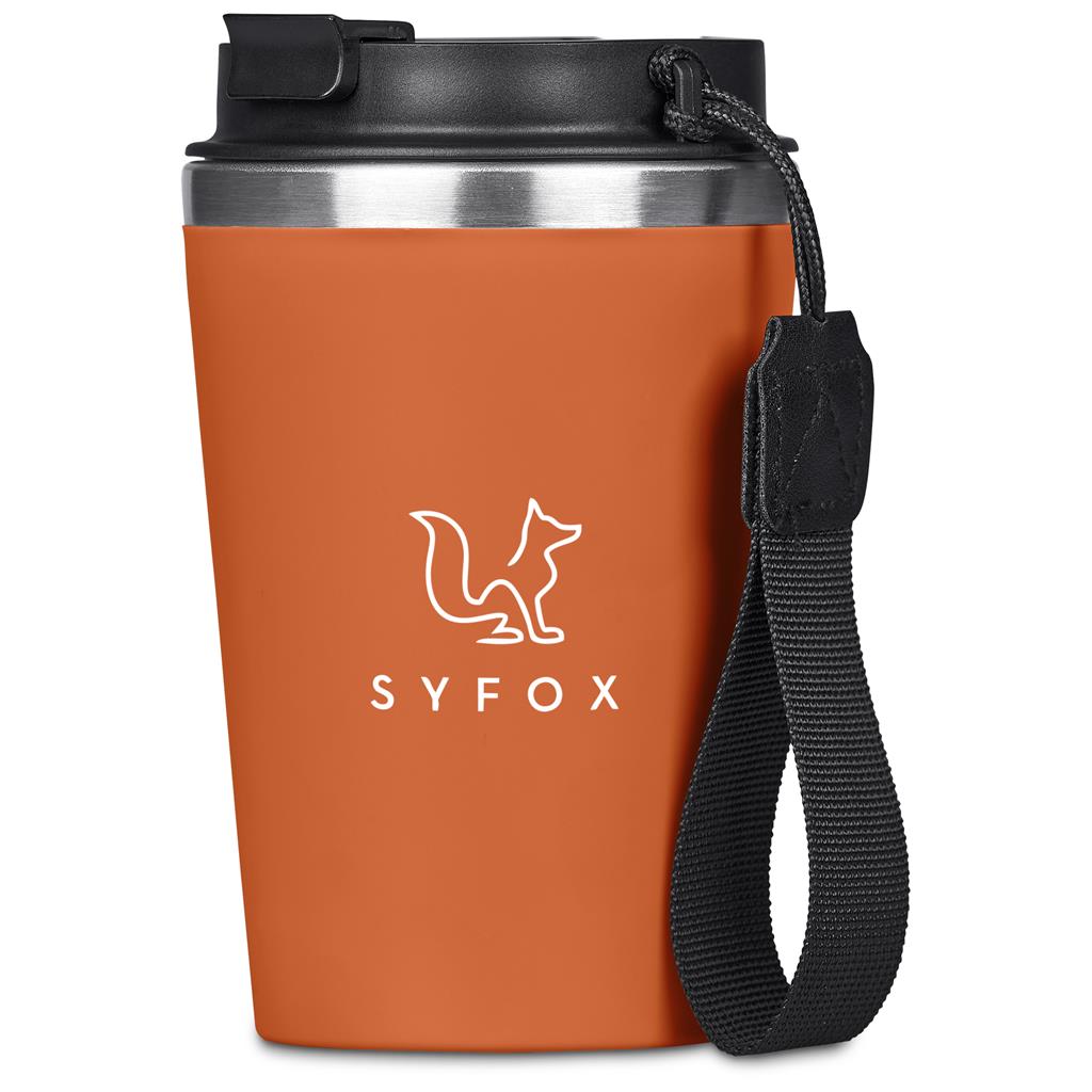 Kooshty Luca Stainless Steel & Plastic Double-Wall Tumbler – 350ml Default Title ORANGE