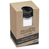 Kooshty Luca Stainless Steel & Plastic Double-Wall Tumbler – 350ml
