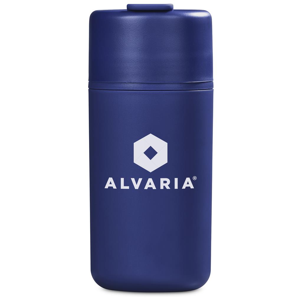 Kooshty Cuba Plastic Double-Wall Tumbler – 500ml NAVY
