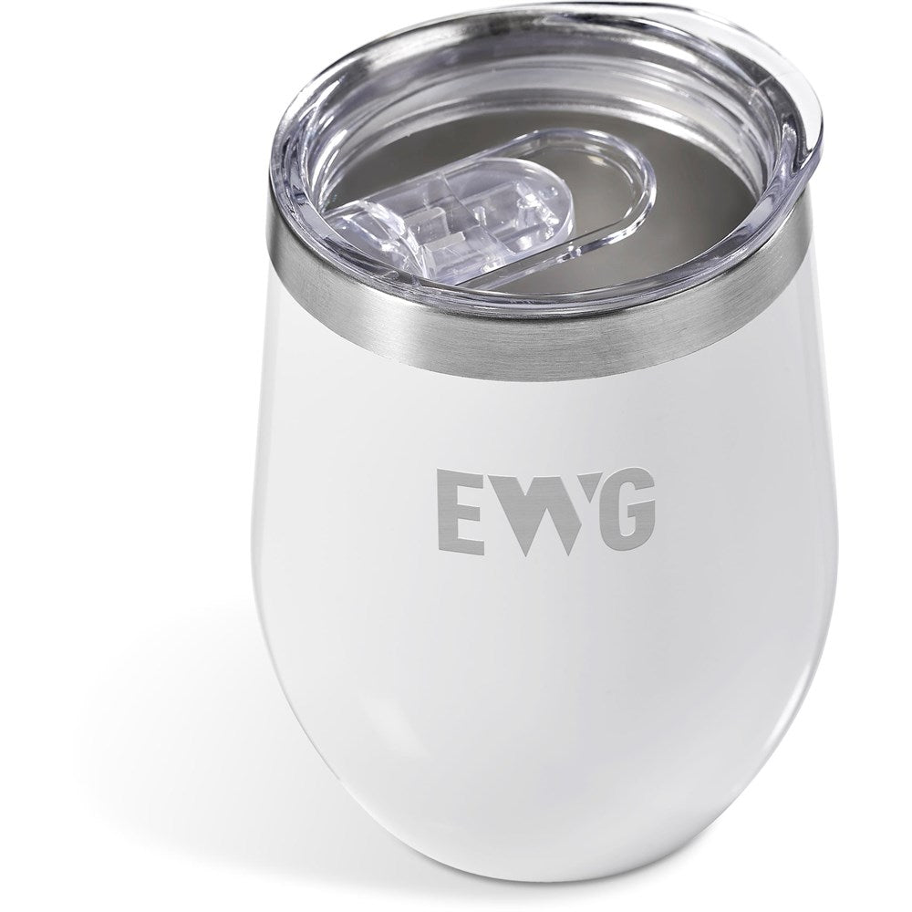 Serendipio Sheridan Stainless Steel Vacuum Tumbler - 300ml SOLID WHITE