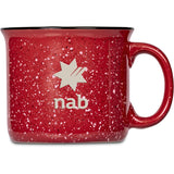 Serendipio Marshall Ceramic Coffee Mug - 400ml - Red RED