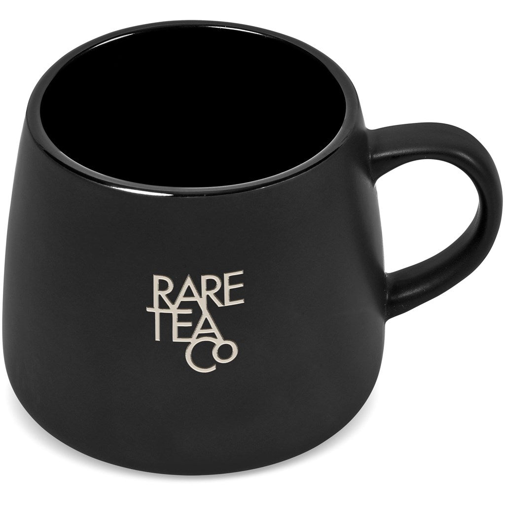 Serendipio Camden Ceramic Coffee Mug - 400ml BLACK