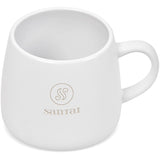 Serendipio Camden Ceramic Coffee Mug - 400ml SOLID WHITE