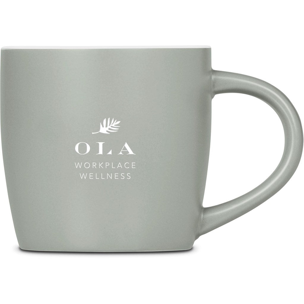 Serendipio Vogue Victoria Ceramic Coffee Mug - 280ml LIGHT GREEN