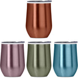 Serendipio Vogue Madison Stainless Steel & Plastic Double-Wall Tumbler - 350ml