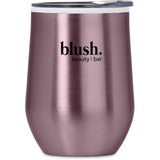 Serendipio Vogue Madison Stainless Steel & Plastic Double-Wall Tumbler - 350ml PINK