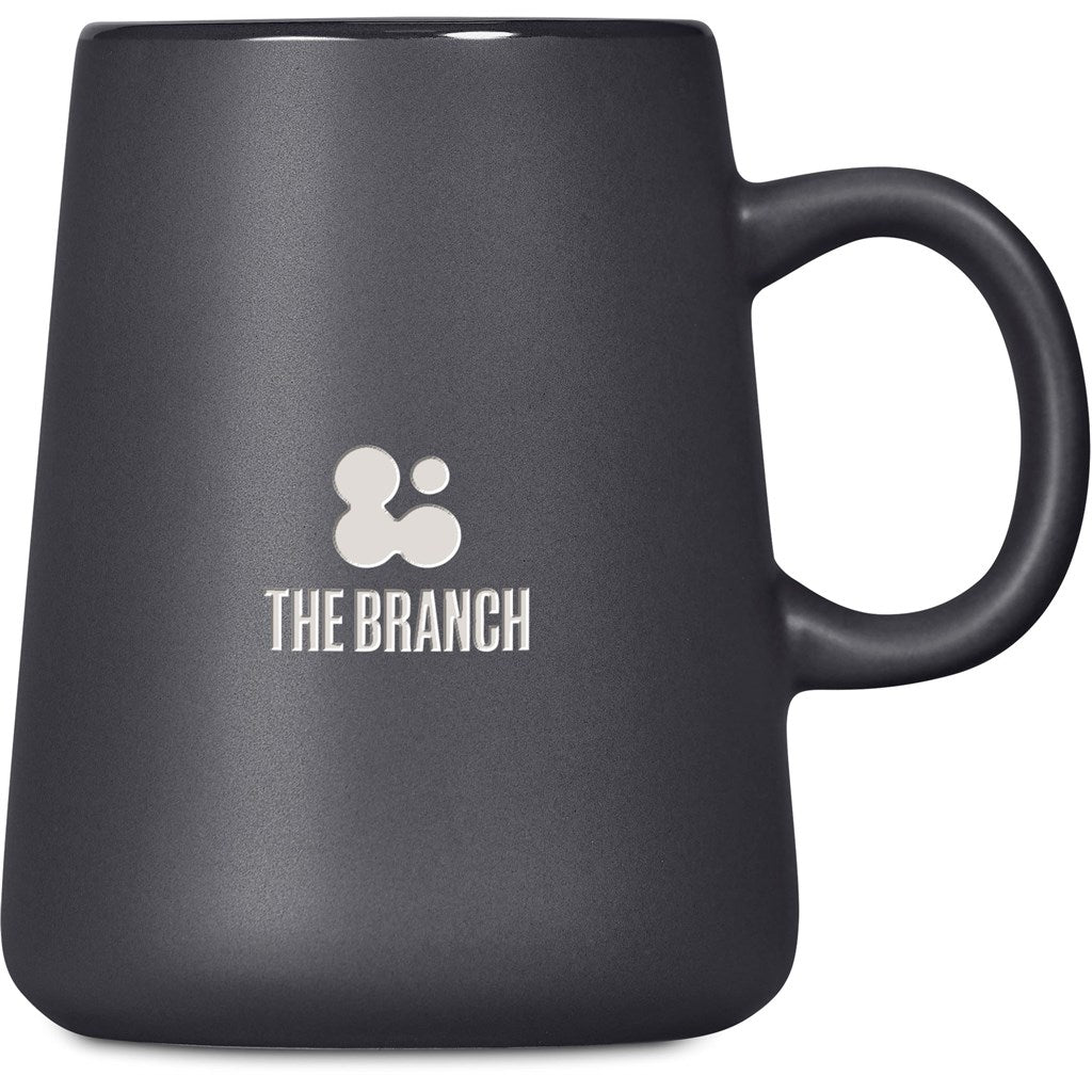 Serendipio Dorset Ceramic Coffee Mug – 400ml Default Title DARK GREY