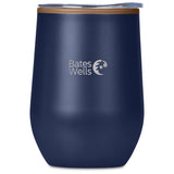 Serendipio Ovolo Stainless Steel & Plastic Double-Wall Tumbler – 350ml NAVY