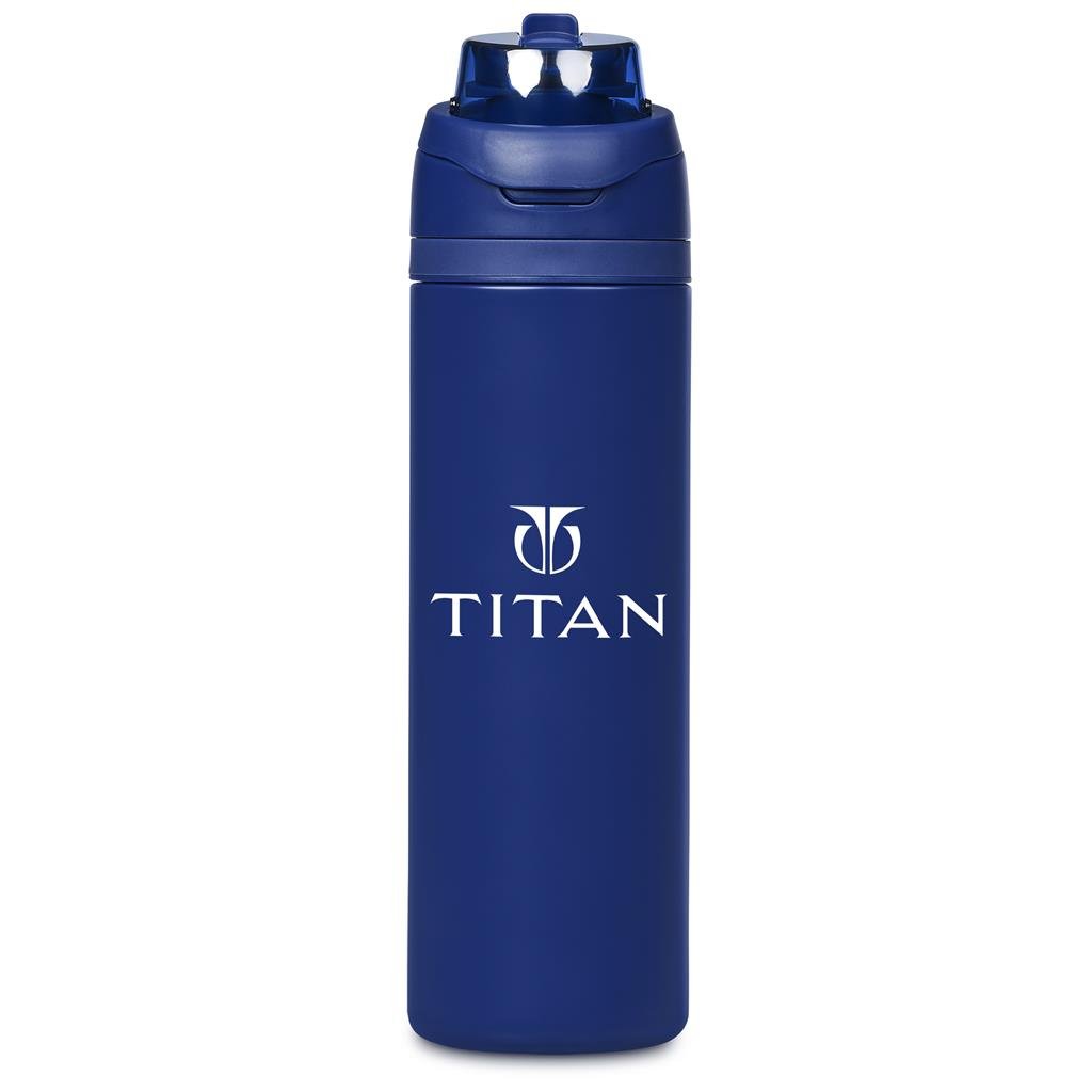 Slazenger Ranger Stainless Steel Vacuum Water Bottle - 700ml NAVY