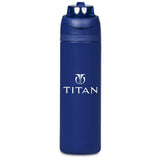 Slazenger Ranger Stainless Steel Vacuum Water Bottle - 700ml NAVY