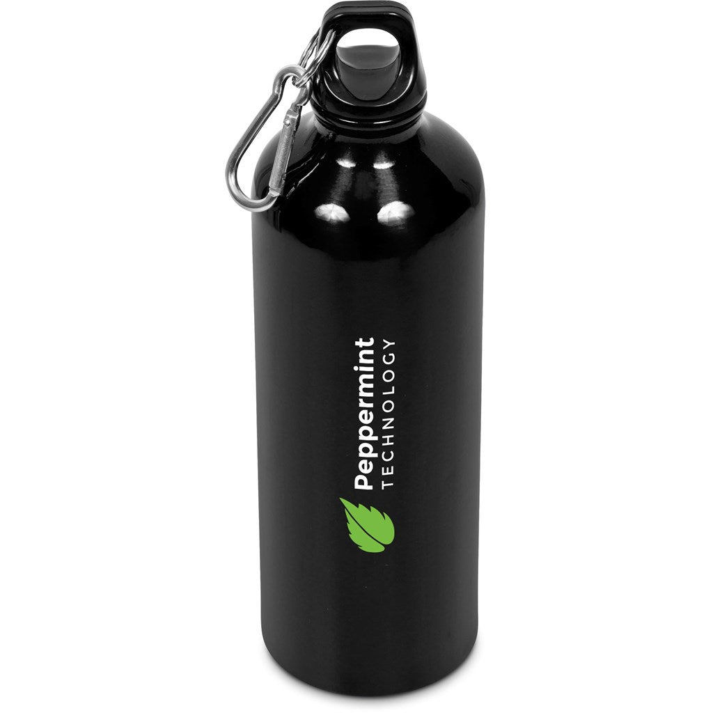 Altitude Solano Aluminium Water Bottle - 750ml BLACK