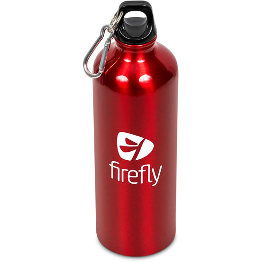 Altitude Solano Aluminium Water Bottle - 750ml RED