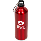 Altitude Solano Aluminium Water Bottle - 750ml RED
