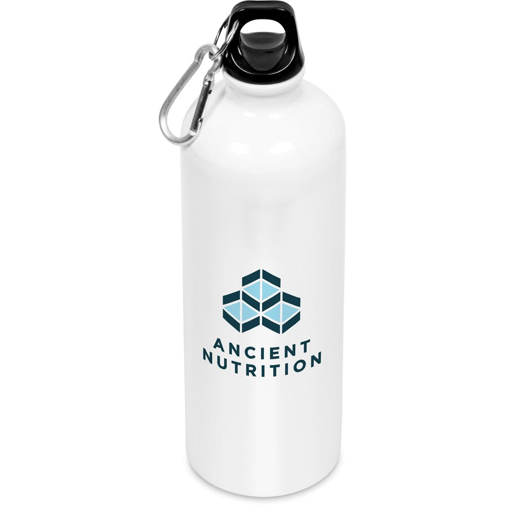 Altitude Solano Aluminium Water Bottle - 750ml SOLID WHITE