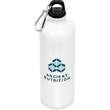 Altitude Solano Aluminium Water Bottle - 750ml SOLID WHITE