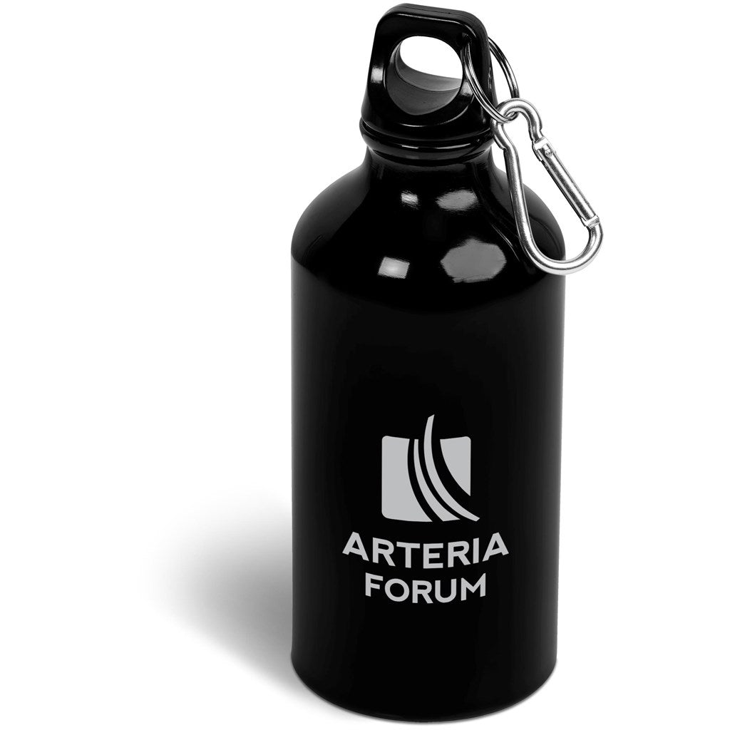Altitude Braxton Aluminium Water Bottle - 500ml BLACK