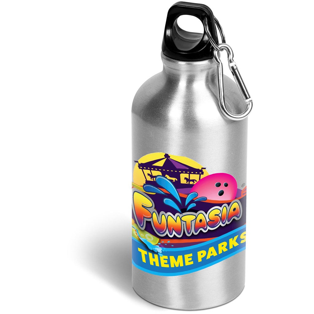Altitude Braxton Aluminium Water Bottle - 500ml SILVER