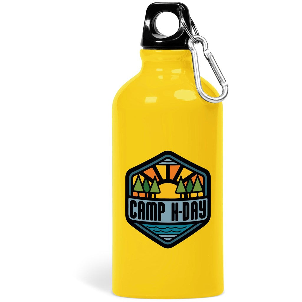 Altitude Braxton Aluminium Water Bottle - 500ml YELLOW