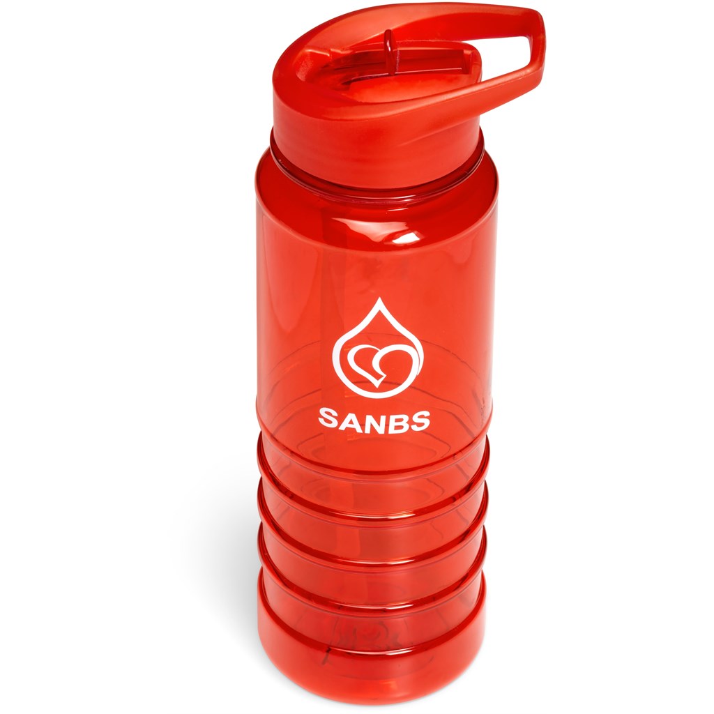 Altitude Quench Plastic Water Bottle - 750ml RED
