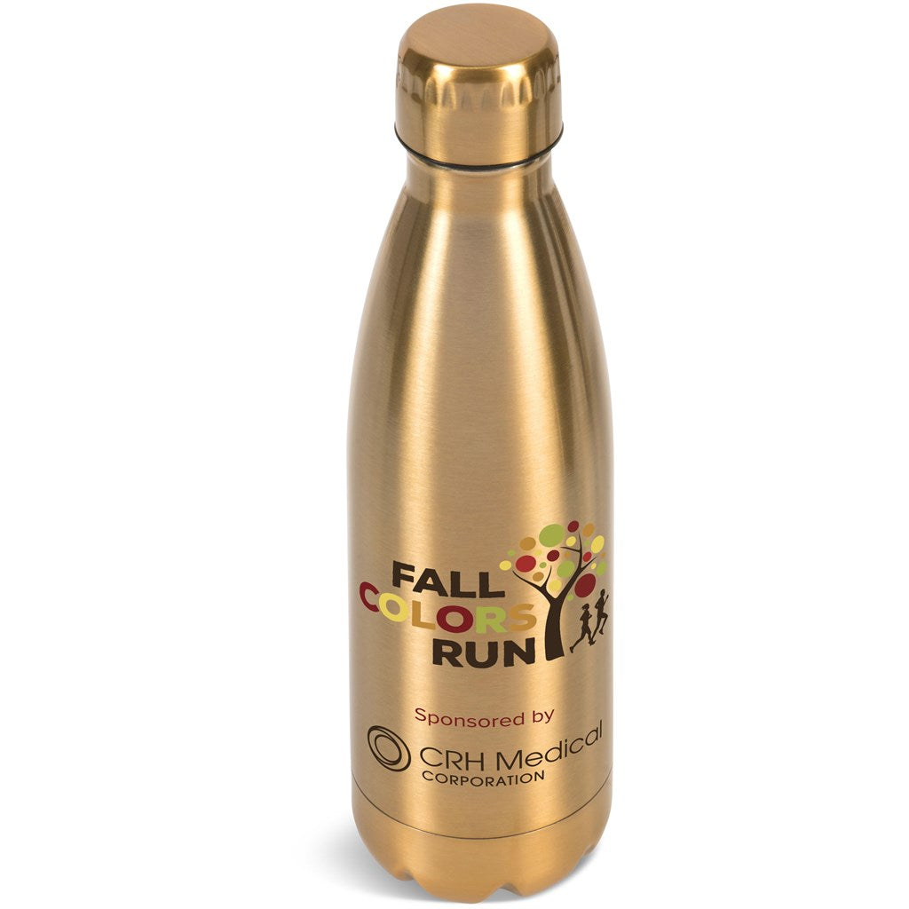 Serendipio Discovery Stainless Steel Vacuum Water Bottle - 500ml GOLD