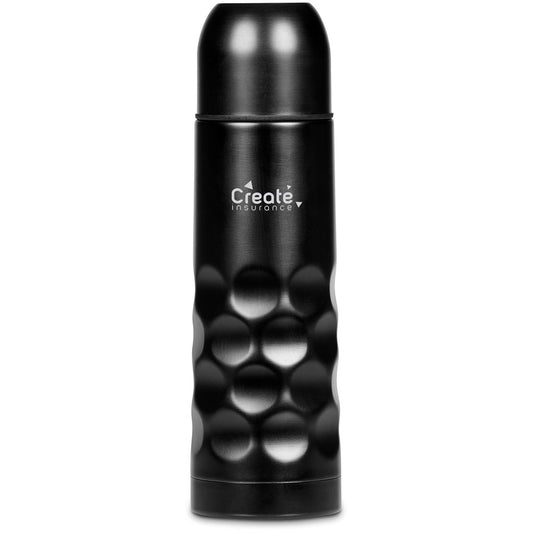 Serendipio Meteor Stainless Steel Vacuum Flask - 500ml BLACK