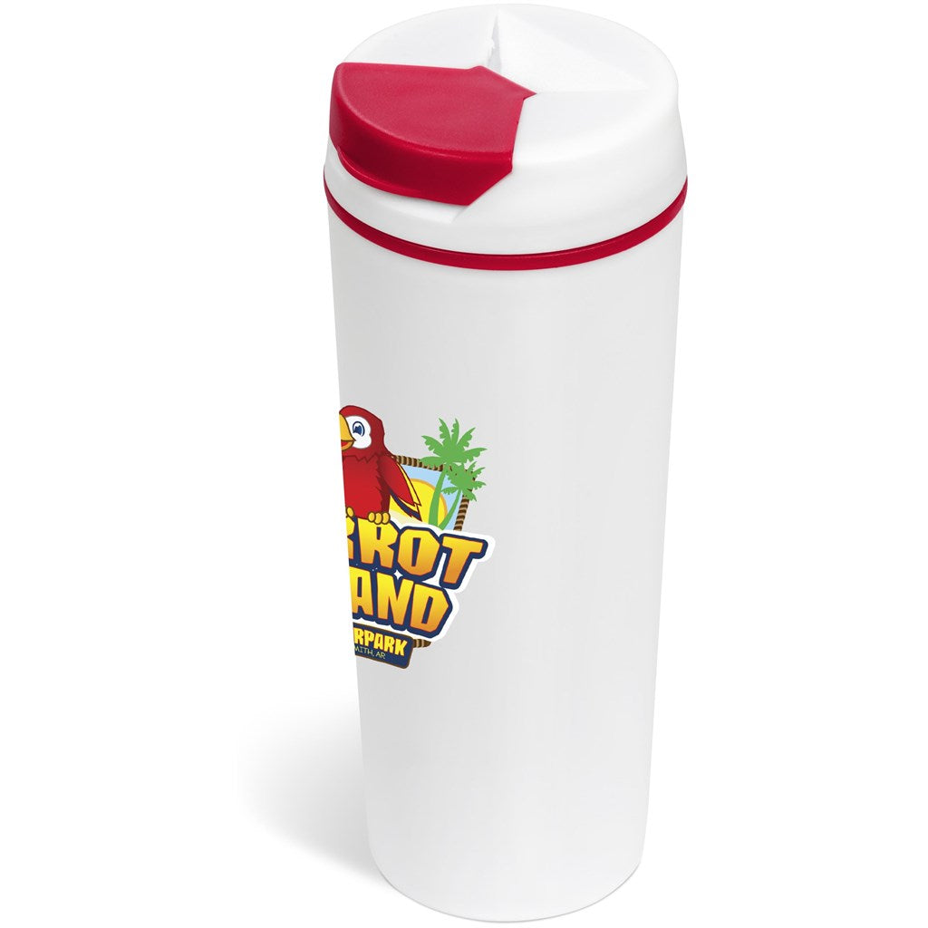 Altitude Laguna Plastic Double-Wall Tumbler - 460ml RED