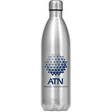 Serendipio Atlantis Stainless Steel Vacuum Water Bottle - 1 Litre SILVER