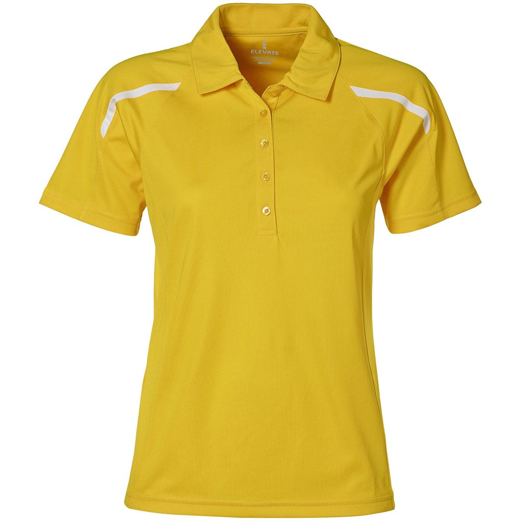Ladies Nyos Golf Shirt - Yellow YELLOW