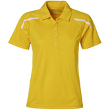 Ladies Nyos Golf Shirt - Yellow YELLOW