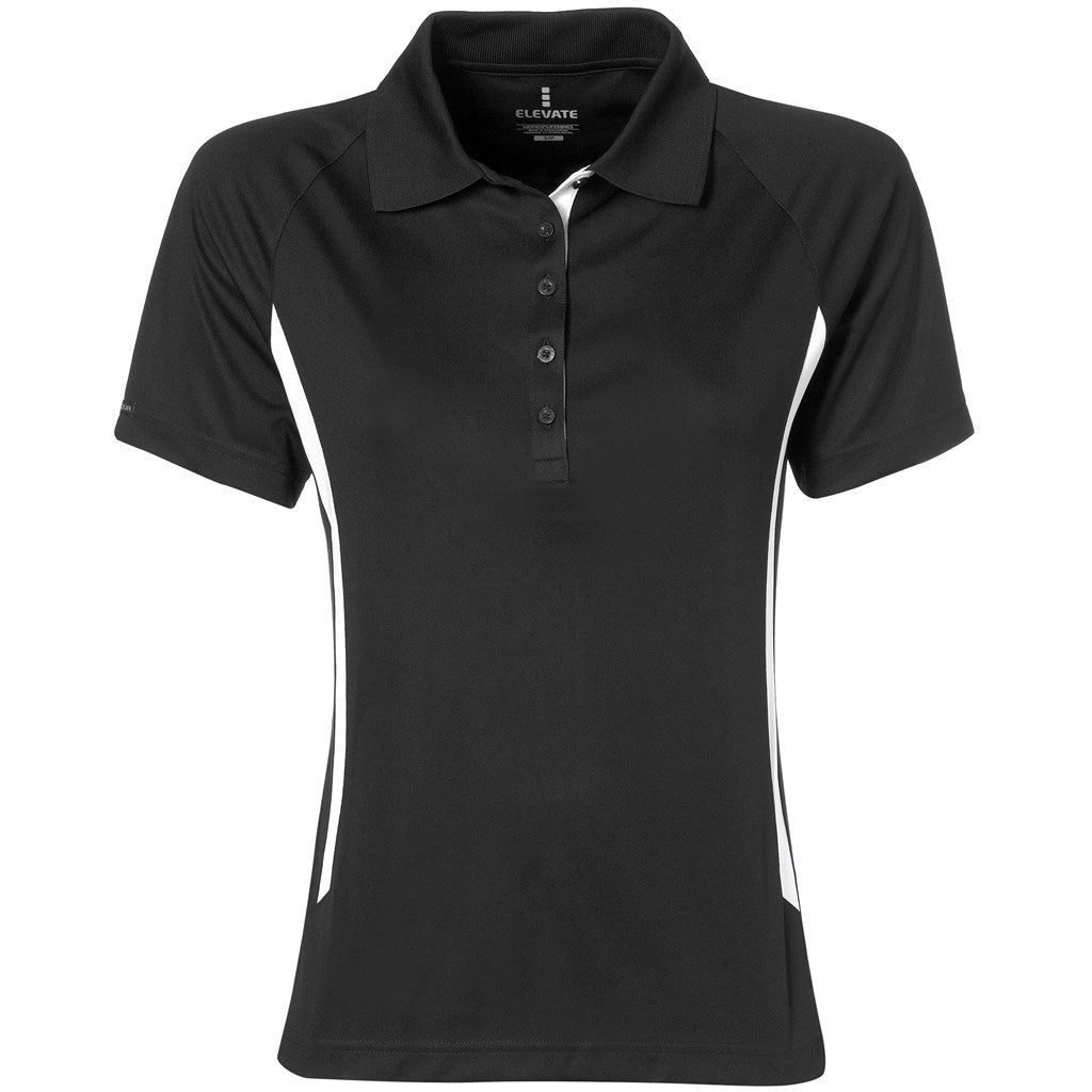 Ladies Mitica Golf Shirt - Black BLACK