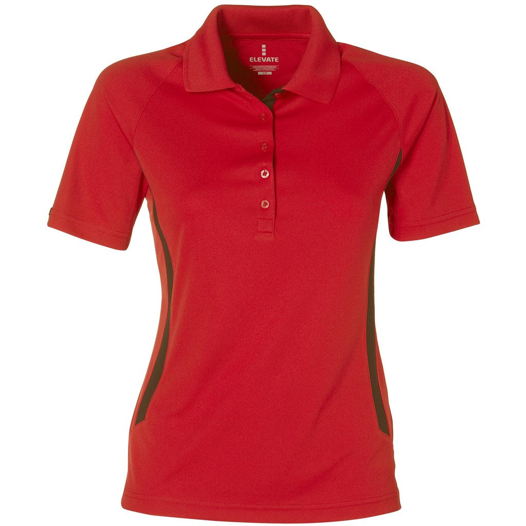Ladies Mitica Golf Shirt - Red RED