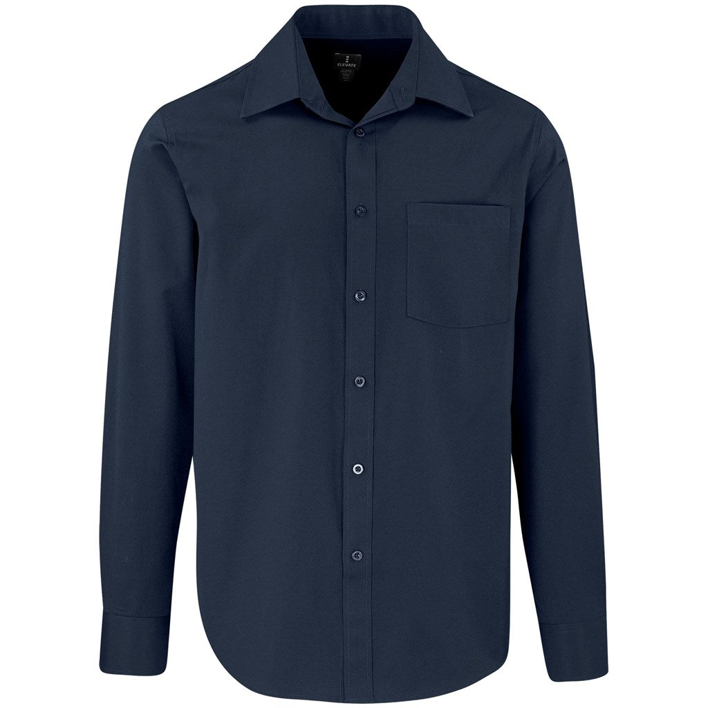 Mens Long Sleeve Sycamore Shirt NAVY