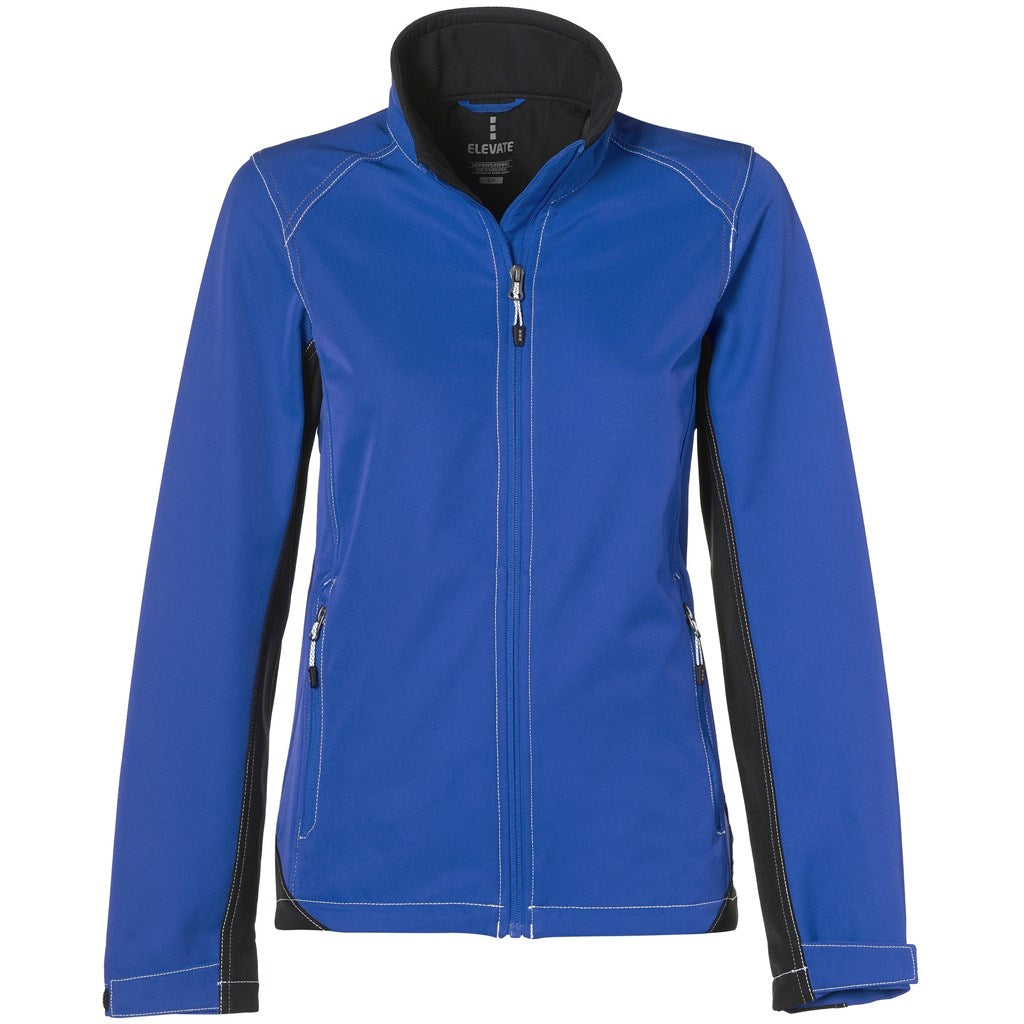 Ladies Iberico Softshell Jacket - Blue BLUE