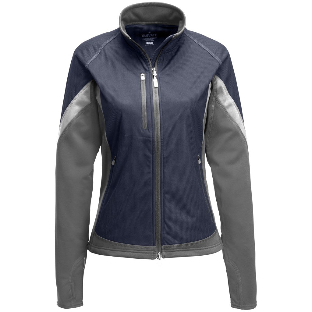 Ladies Jozani Hybrid Softshell Jacket - Navy NAVY